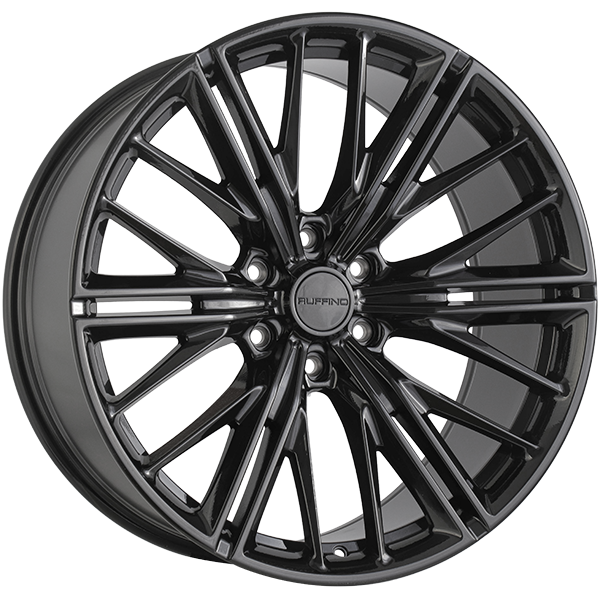 Ruffino - AMALFI - 22x9.0 - 6x139.7 - 18 - 77.8 - Gloss Black - Image 1
