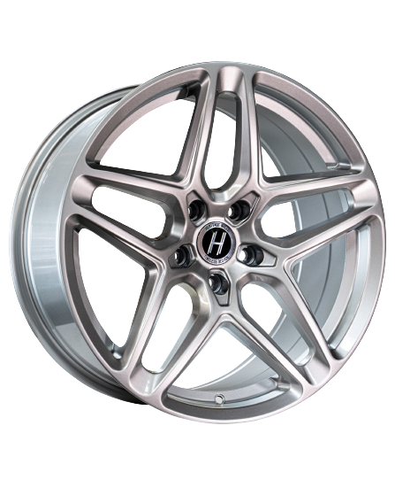 Heritage Wheel Ebisu Monoc, 18x9.5, 5x98 to 5x105, ET38, CB73.1, Silver