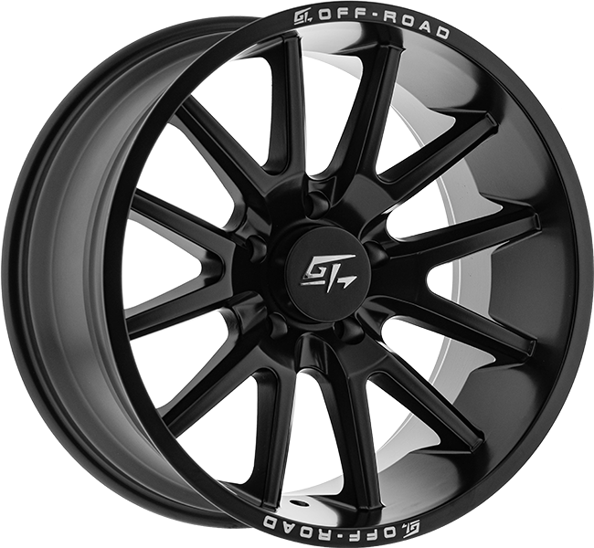 GT Offroad Raid, 24x14, 6x135, ET-76, CB87.1, Matte Black