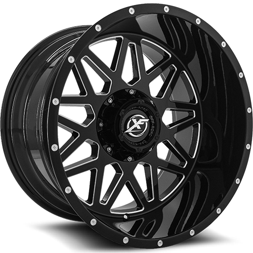 XF Offroad XF-211, 24x14, 8x170/8x180, ET-76, CB125.2, Gloss Black Milled