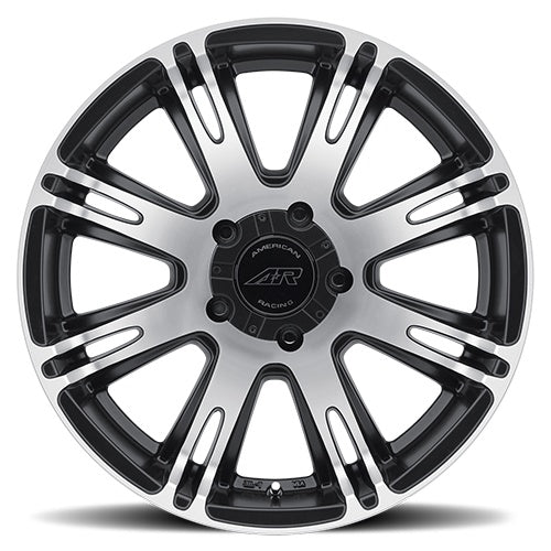 American Racing AR708, 20X9, 6X139.7, ET20, CB106.1, MATTE BLACK MACHINED AR70829068520 - Image 2