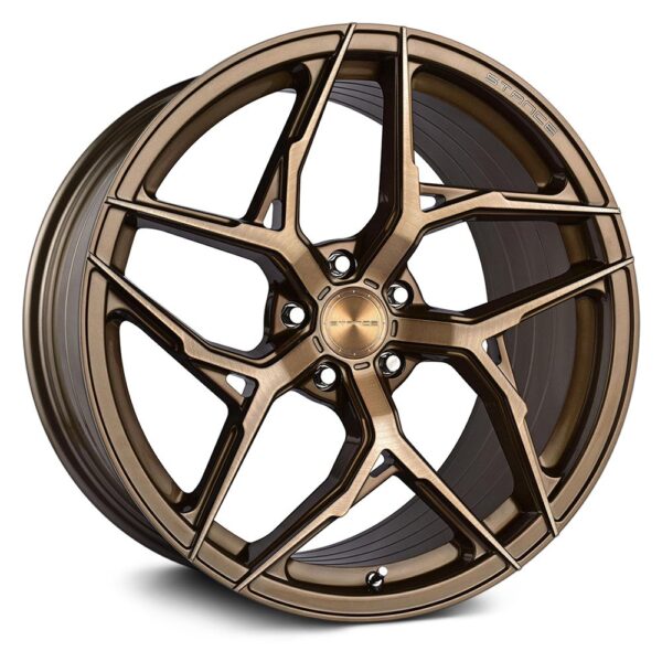 Stance SF13, Flat Concave Profile Profile, 19X8.5, 5x100 to 5x132, ET15 to 45, CB54.1 to 84.1, Brushed Dual Bronze - Image 1