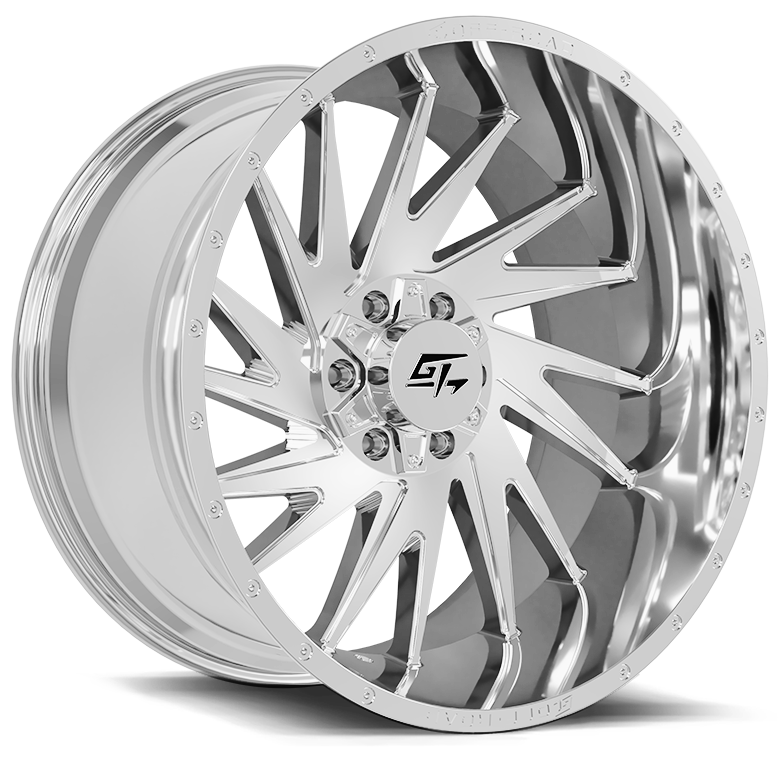 GT Offroad Tomahawk, 24x12, 8x165.1/8x170, ET-44, CB125.2, Chrome