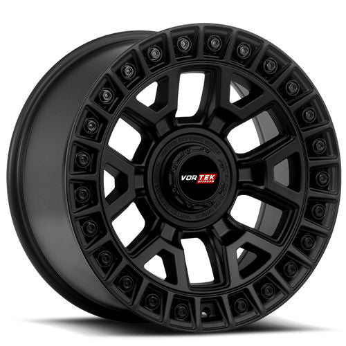 Vortek VRD-704, 20x9.5, 5x127/5x139.7, ET0, CB78.1, Matte Black