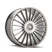 Touren TR10 3610, 22X9, 5X114.3/5X127, ET35, CB78.3, Satin Silver/Machined - 3610-22956S35