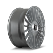 Touren TR10 3610, 24X10, 5X114.3/5X127, ET35, CB78.3, Satin Silver/Machined - 3610-24156S35