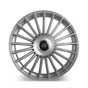 Touren TR10 3610, 24X10, 5X114.3/5X127, ET35, CB78.3, Satin Silver/Machined - 3610-24156S35