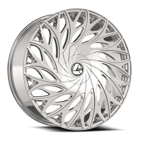 Azara AZA-525, 22x8.5, 5x114.3/5x120, ET38, CB74.1, Nano Chrome