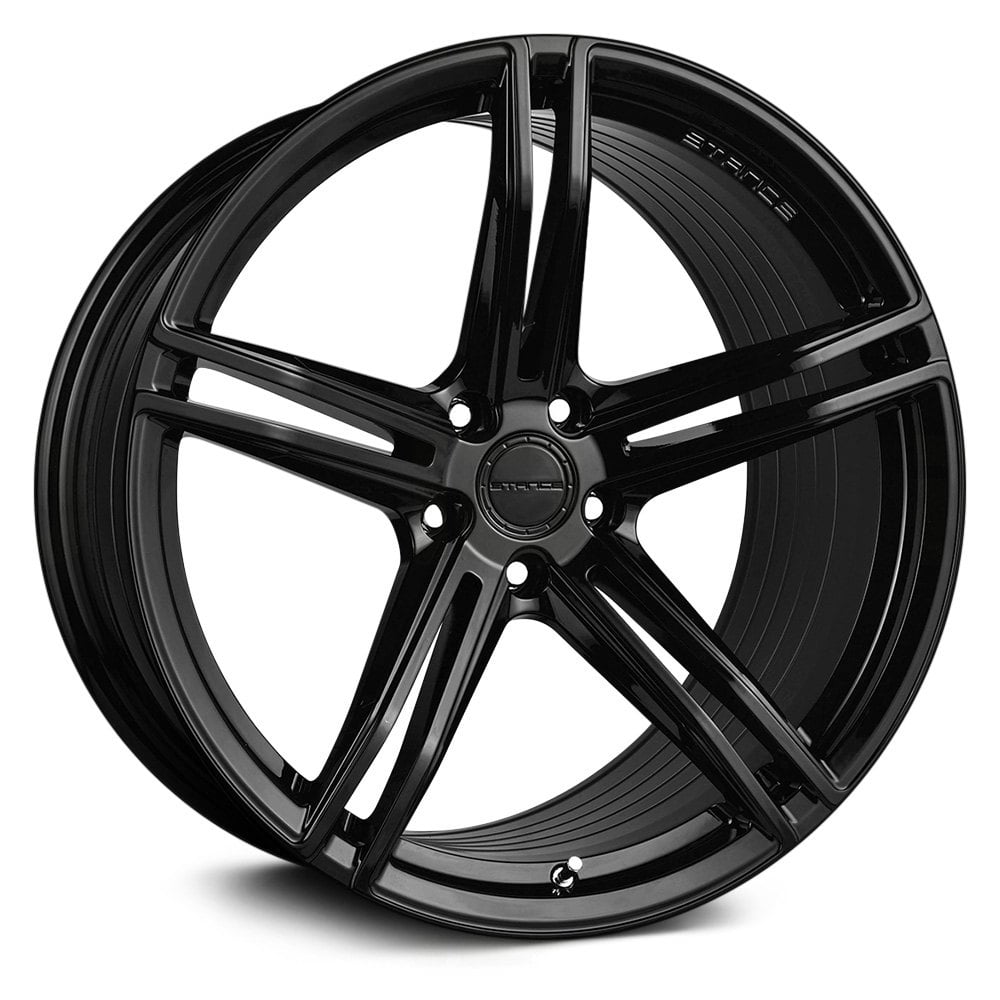 Stance SF08, Deep Concave Profile Profile, 20X10, 5x100 to 5x132, ET15 to 38, CB54.1 to 84.1, Gloss Black - Image 1