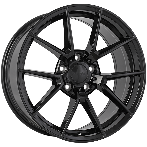 ART Replica - REPLICA 133 - 18x8.5 - 5x120 - 35 - 72.6 - Gloss Black - Image 1