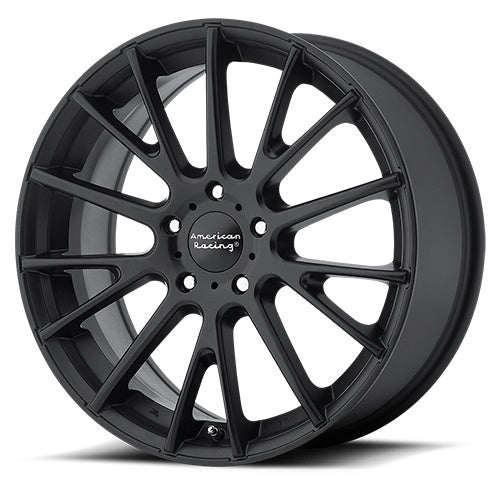 American Racing AR904, 15X7, 5X114.3, ET40, CB72.56, SATIN BLACK AR90457012740 - Image 2
