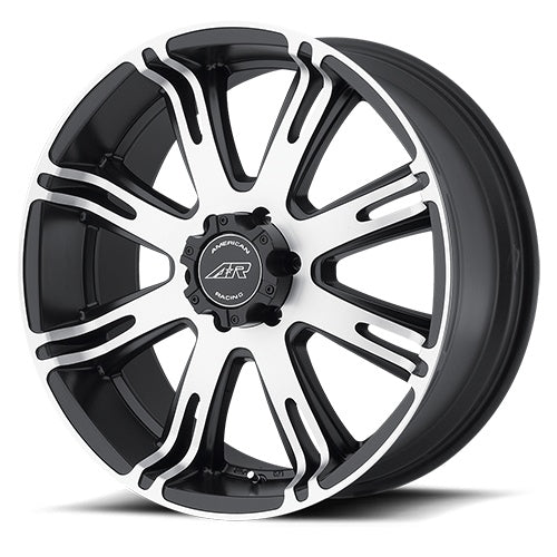 American Racing AR708, 20X9, 6X139.7, ET20, CB106.1, MATTE BLACK MACHINED AR70829068520 - Image 3