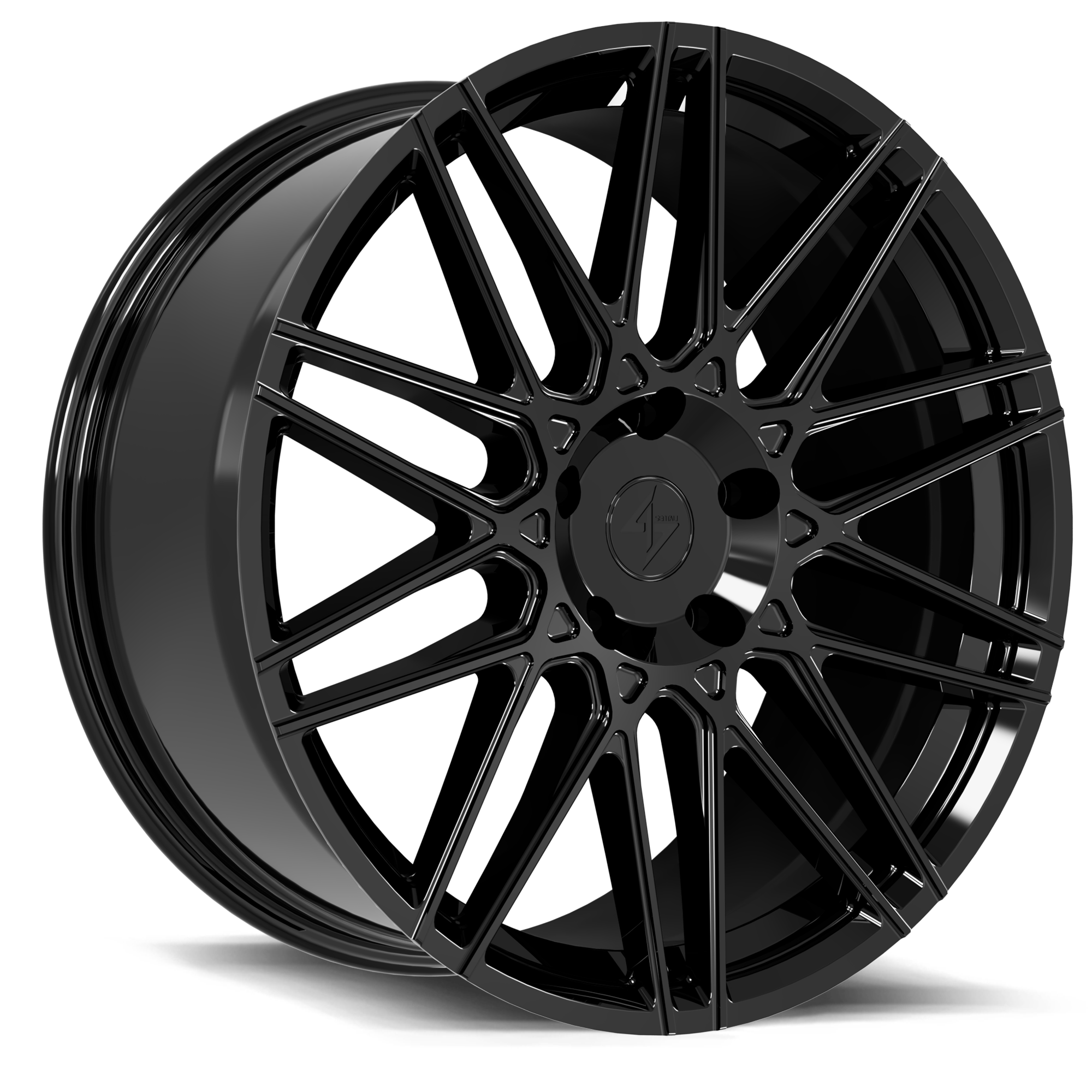 Sentali Street Drift, 19x8.5, 5x112, ET35, CB66.6, Gloss Black