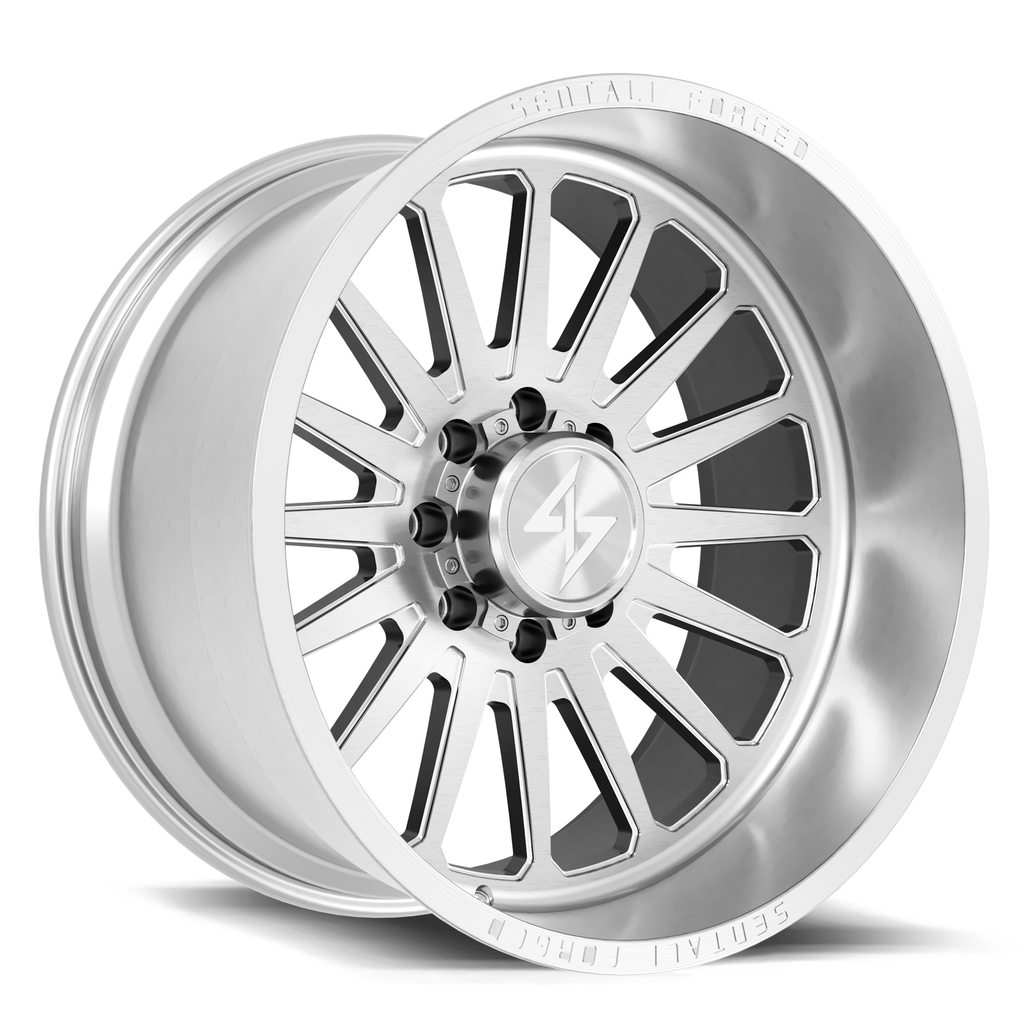 Sentali Forged SF-2, 28x16, 8x165.1, ET-99, CB125.2, Brushed Milled