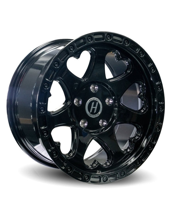 Heritage Wheel Kokoro-OR, 17x9, 6x139.7, ET12, CB106.1, Black