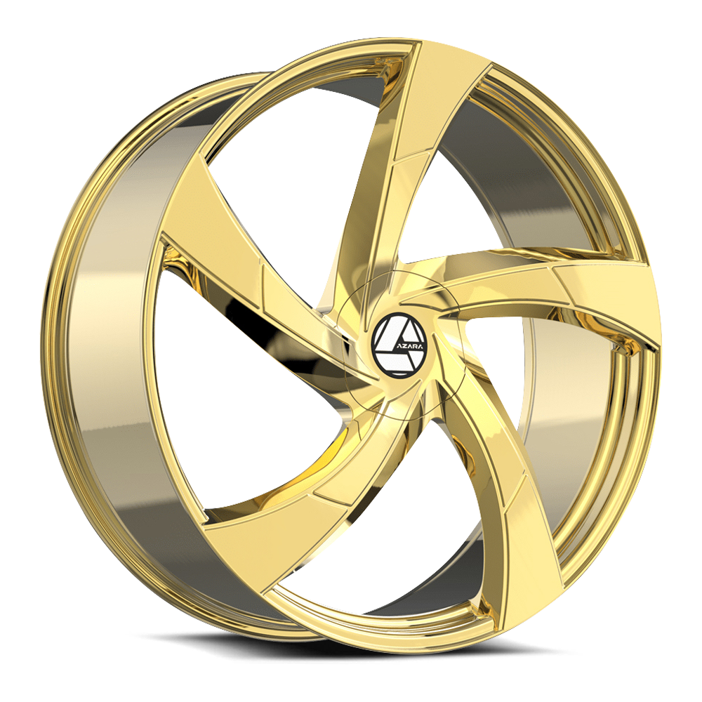Azara AZA-524, 22x8.5, 5x112/5x114.3, ET35, CB74.1, Nano Gold