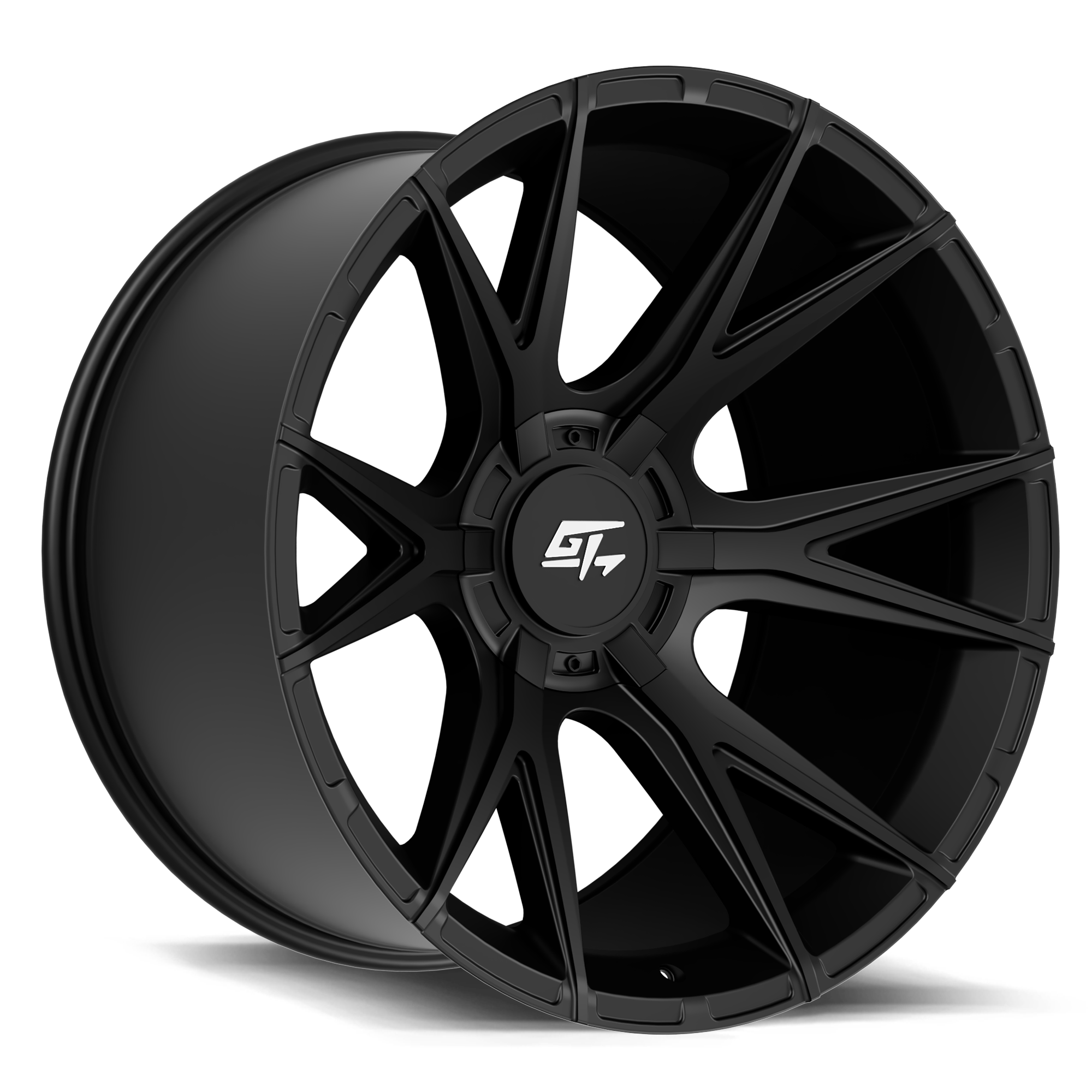 GT Offroad Fusion, 20x10, 6x135/6x139.7, ET-18, CB106.1, Satin Black