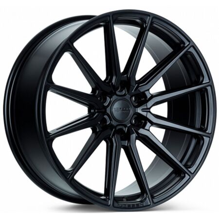 Vossen Wheel HF61 22X9.5 6x135 Deep Concave Profile ET20 CB87.1 Satin Black - Image 1