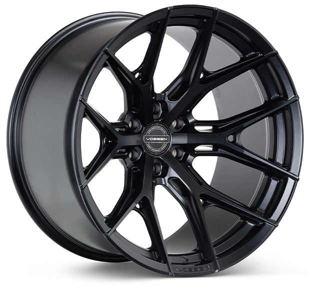 Vossen Wheels HF64, Deep Concave Profile, 20X9.5, 6x130, ET30, CB84.1, Satin Black