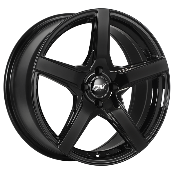 DAI Wheels - COR - 14x6.0 - 4x100 - 38 - 73.1 - Gloss Black - Image 1