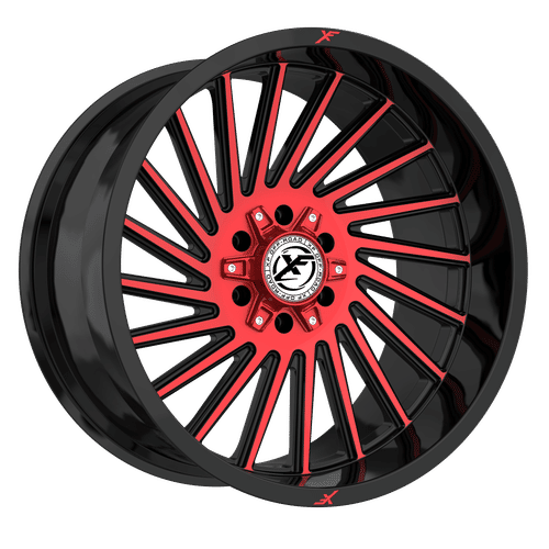 XF Offroad XF-239, 20x9, 8x165.1/8x180, ET12, CB125.2, Black Machined Red