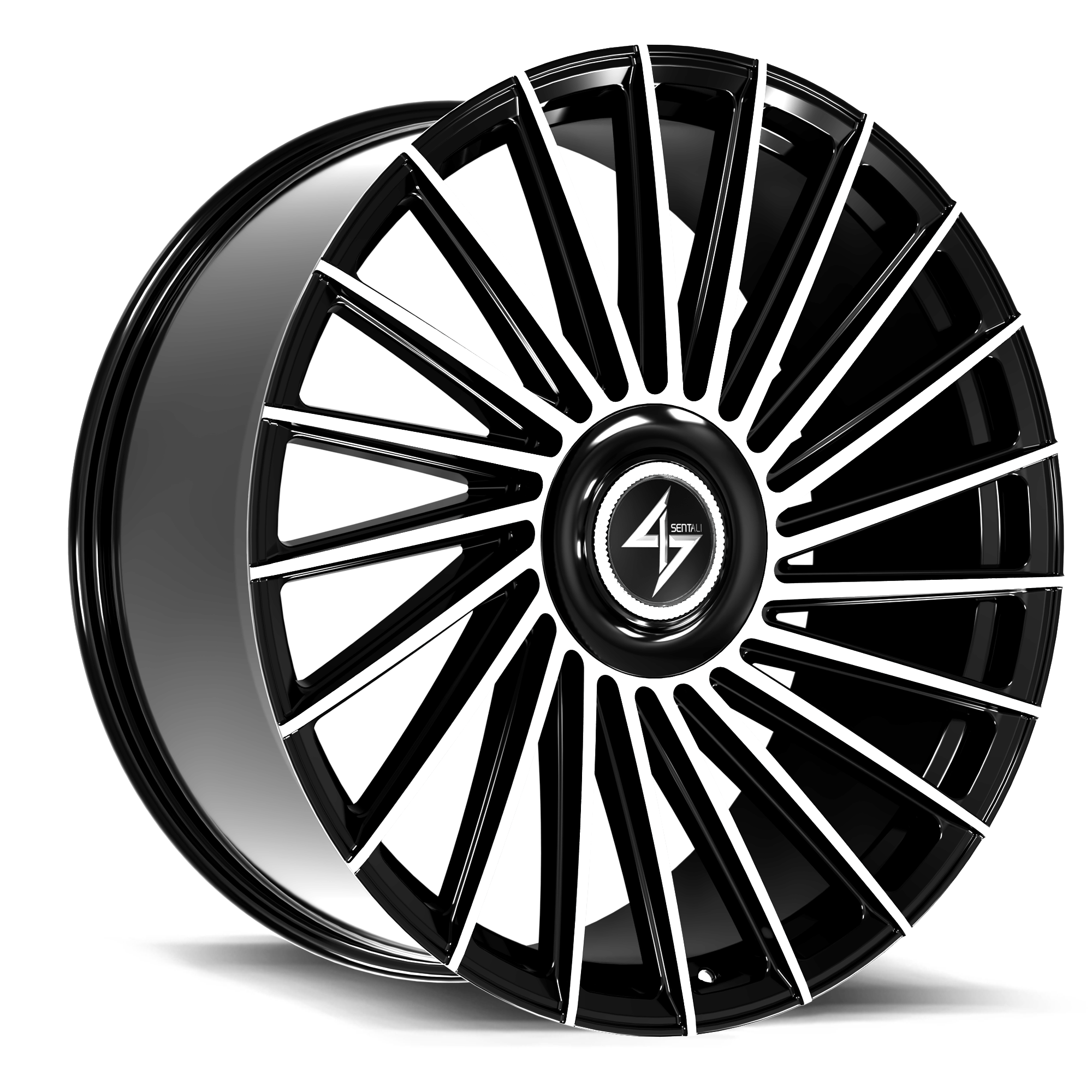 Sentali Luxx Legacy, 26x10, 6x135/6x139.7, ET20, CB106.1, Gloss Black Machined