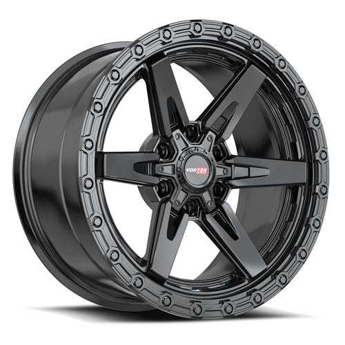 Vortek VRT-602, 18x9, 6x135/6x139.7, ET0, CB106.1, Satin Black