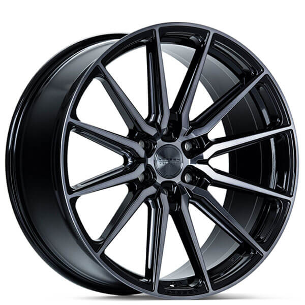 Vossen Wheel HF61 24X10 6x135 Deep Concave Profile ET25 CB87.1 Tinted Gloss Black - Image 1
