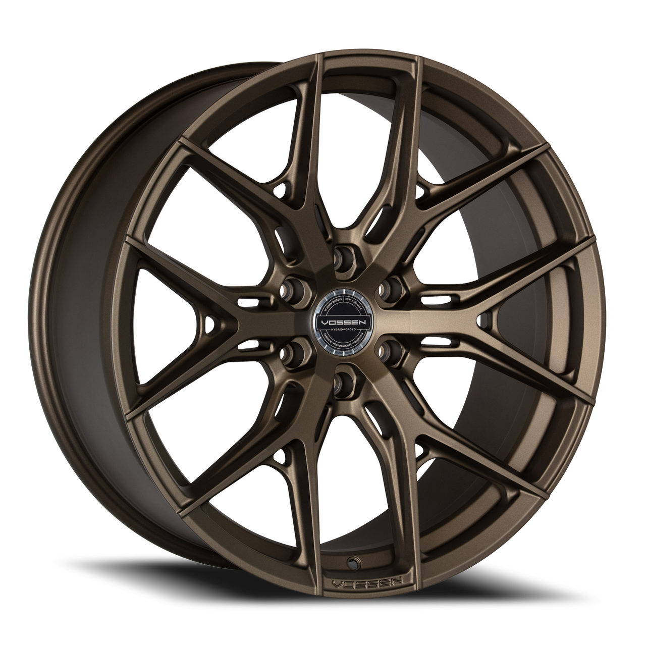 Vossen Wheel HF64 22X9.5 6x135 Deep Concave Profile ET20 CB87.1 Terra Bronze - Image 1