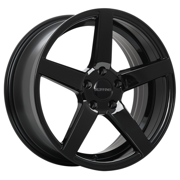 Ruffino - BOSS - 18x8.0 - 5x114.3 - 42 - 73.1 - Gloss Black - Image 1
