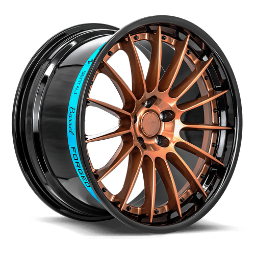 Sentali Barrel SB2, 22x9.5, 5x115, ET15, CB71.6, Gloss Black Lip / Gloss Bronze Centre