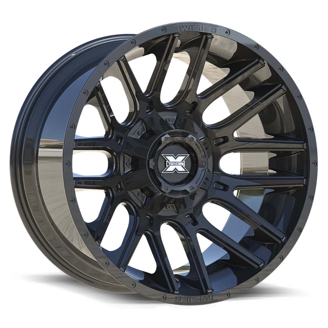 Twisted Off-Road TW3, 20x10, 5x127/5x139.7, ET-18, CB78.1, Gloss Black