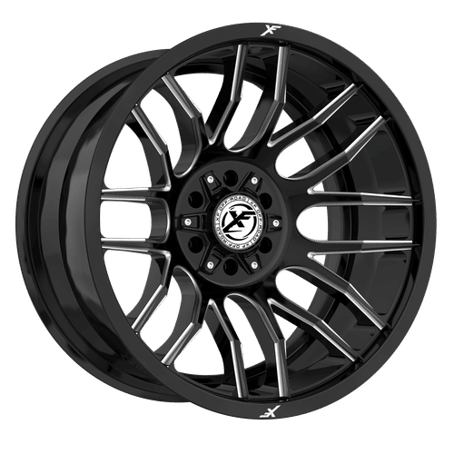XF Offroad XF-232, 20x10, 5x127/5x139.7, ET-12, CB78.1, Gloss Black Milled