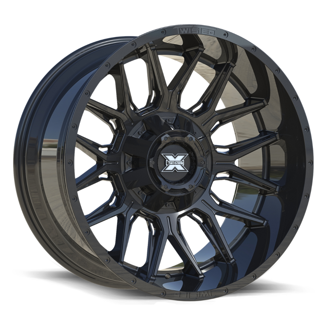 Twisted Off-Road TW1, 22x10, 5x127/5x139.7, ET-18, CB78.1, Gloss Black