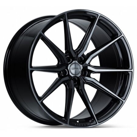 Vossen Wheel HF3 20X9 5x120 Flat Concave Profile ET35 CB72.56 Double Tinted Gloss Black - Image 1