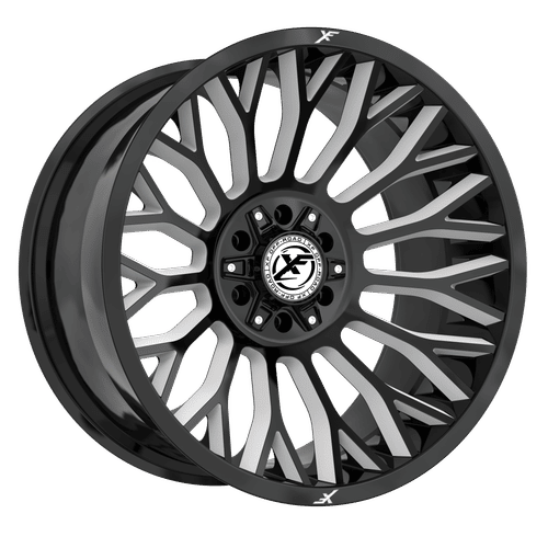 XF Offroad XF-237, 20x9, 6x135/6x139.7, ET12, CB106.4, Gloss Black Milled