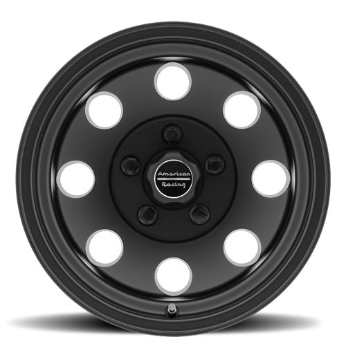American Racing AR172 BAJA, 15X8, 5X120.65, ET-19, CB83.06, SATIN BLACK AR1725861B - Image 2