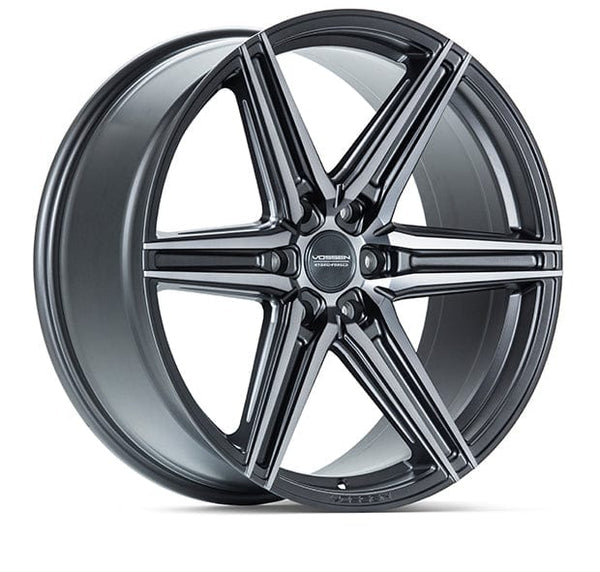 Vossen Wheel HF62 20X9.5 6x135 Deep Concave Profile ET15 CB87.1 Tinted Matte Gunmetal - Image 1