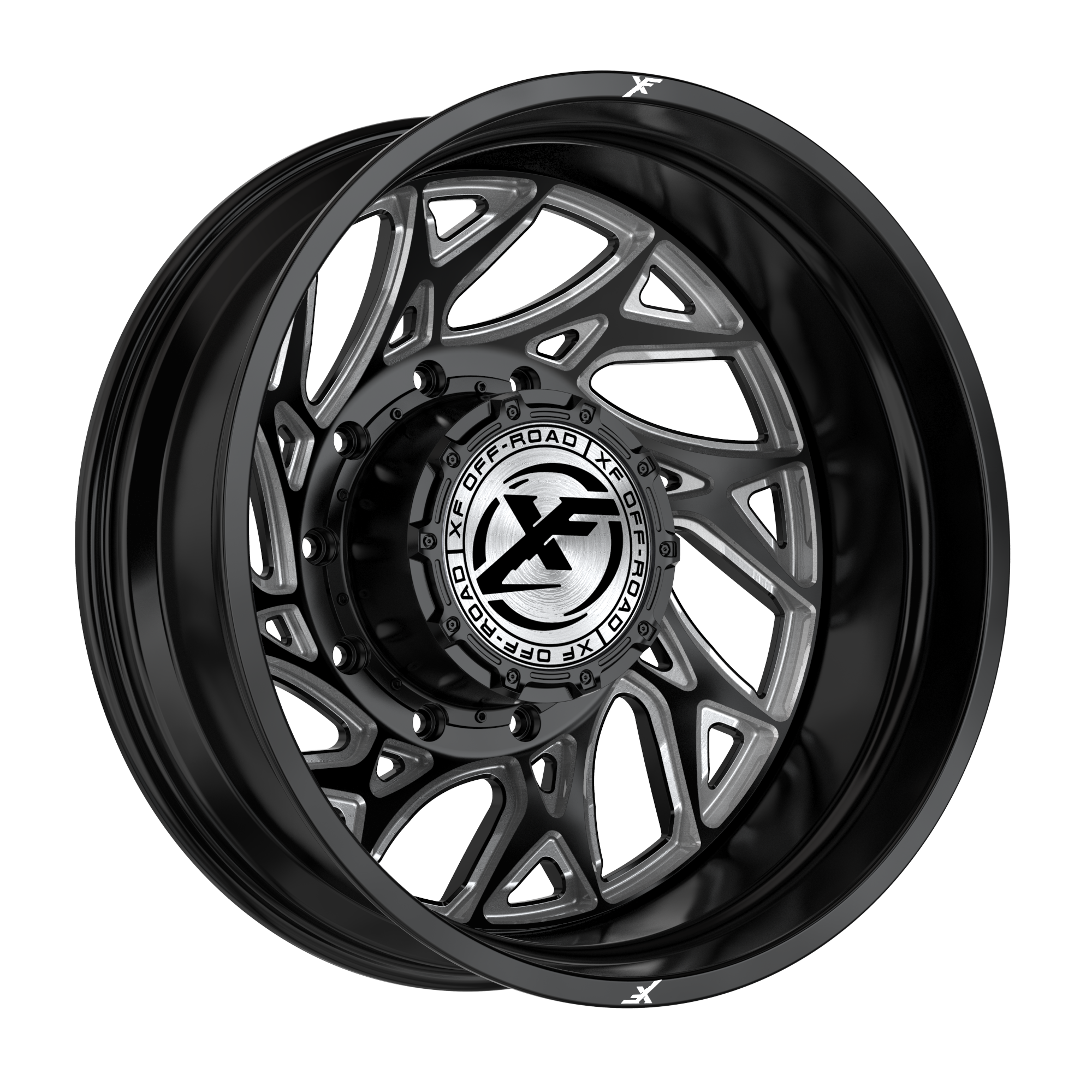 XF Offroad XF-229, 20x10, 6x135/6x139.7, ET-24, CB106.4, Gloss Black Milled