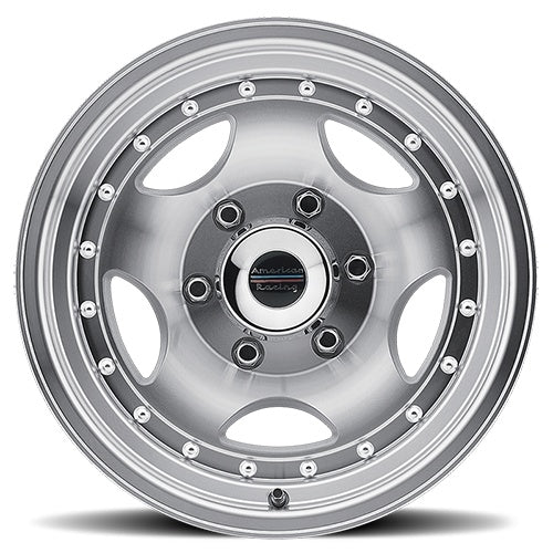 American Racing AR23, 15X10, 5X139.7, ET-44, CB108, MACHINED W/ CLEAR COAT AR235185 - Image 2
