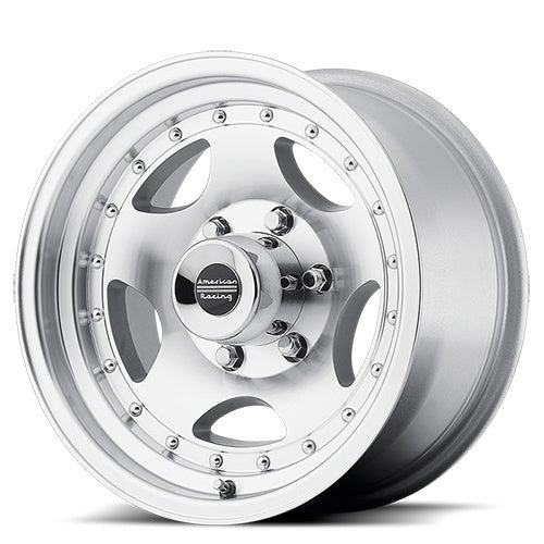 American Racing AR23, 15X8, 5X120.65, ET-19, CB83.06, MACHINED W/ CLEAR COAT AR235861 - Image 3