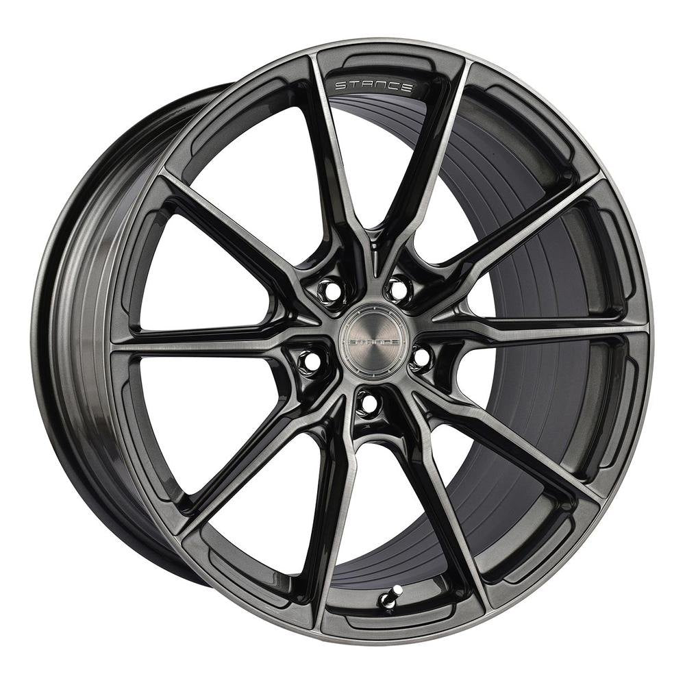 Stance SF11, Deep Concave Profile Profile, 20X10.5, 5x100 to 5x132, ET15 to 51, CB54.1 to 84.1, Brushed Dual Gunmetal - Image 1