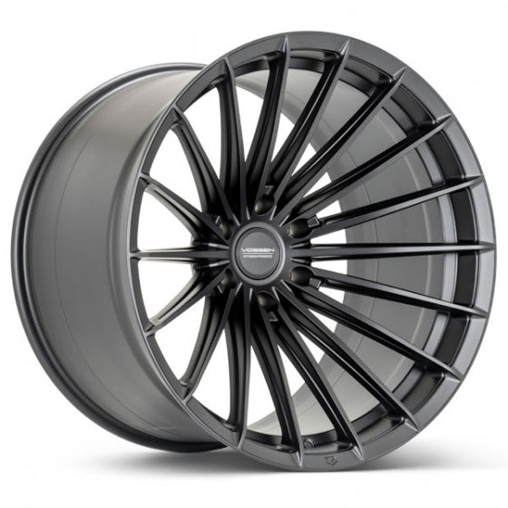 Vossen Wheel HFX4 22X10 6x135 Super Deep Concave Profile ET-18 CB87.1 Satin Black - Image 1