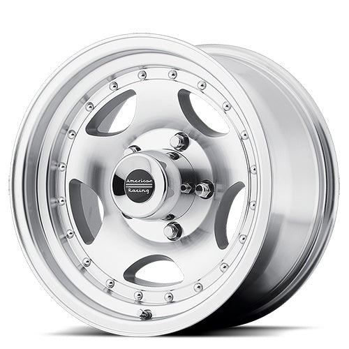 American Racing AR23, 15X8, 6X139.7, ET-19, CB108, MACHINED W/ CLEAR COAT AR235883 - Image 4