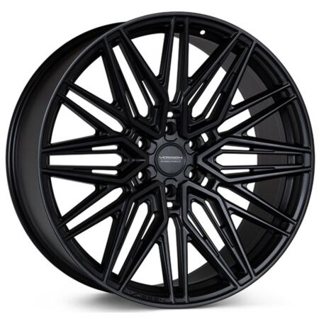 Vossen Wheel HF65 20X9.5 6x139.7 Deep Concave Profile ET15 CB106.1 Satin Black - Image 1