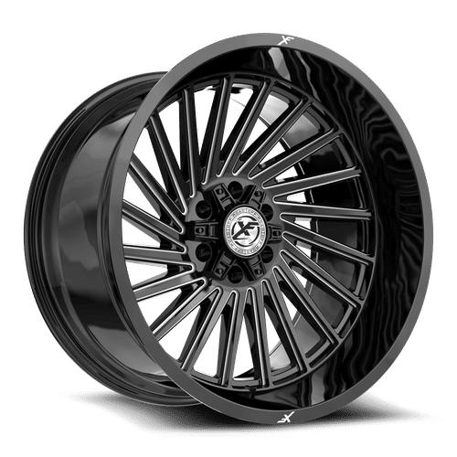 XF Offroad XF-239, 24x12, 8x165.1/8x180, ET-44, CB125.2, Gloss Black Milled