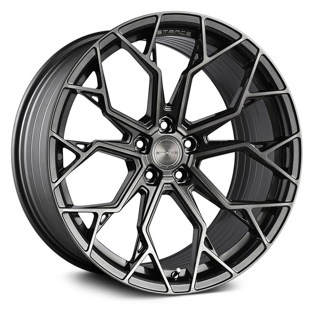 Stance SF10, Deep Concave Profile Profile, 20X10.5, 5x100 to 5x132, ET15 to 45, CB54.1 to 84.1, Brushed Dual Gunmetal - Image 1