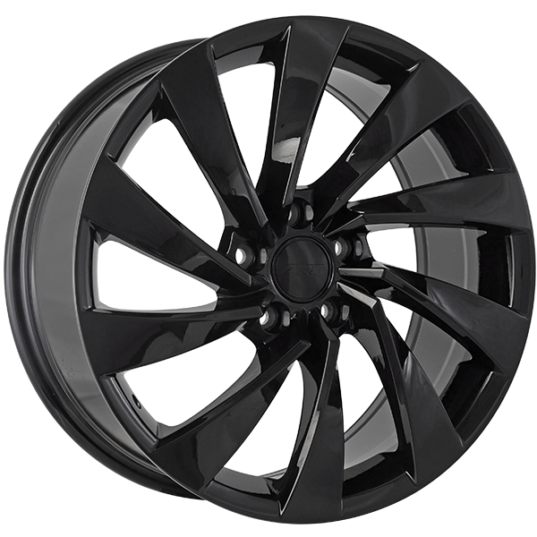 ART Replica - REPLICA 187 - 18x8.0 - 5x112 - 40 - 57.1 - Gloss Black - Image 1