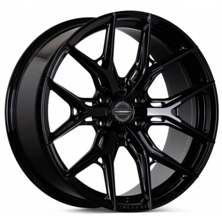 Vossen Wheel HF64 18X8.5 6x130 Mid Concave Profile ET35 CB84.1 Gloss Black - Image 1