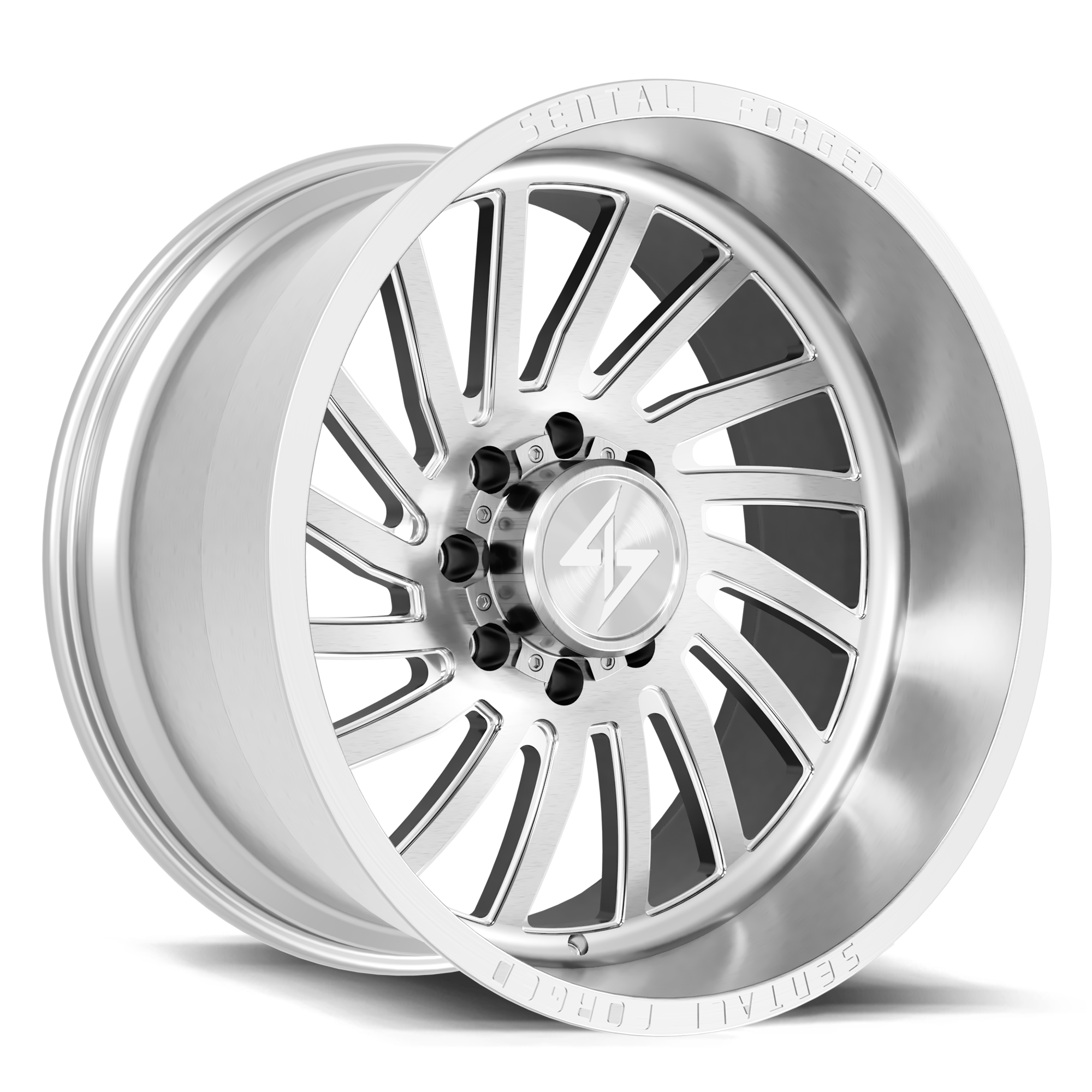 Sentali Forged SF-1, 28x16, 8x165.1, ET-99, CB125.2, Brushed Milled